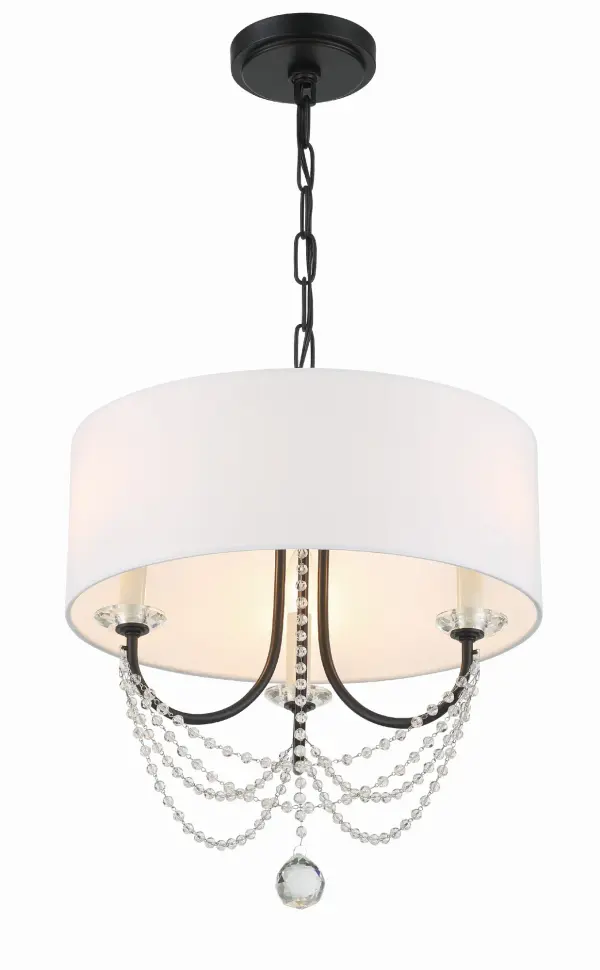 Delilah 15.75" Crystal Chandelier - Image 11