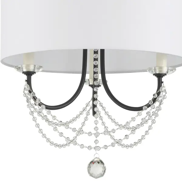 Delilah 15.75" Crystal Chandelier - Image 12