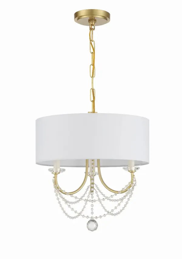 Delilah 15.75" Crystal Chandelier - Image 3