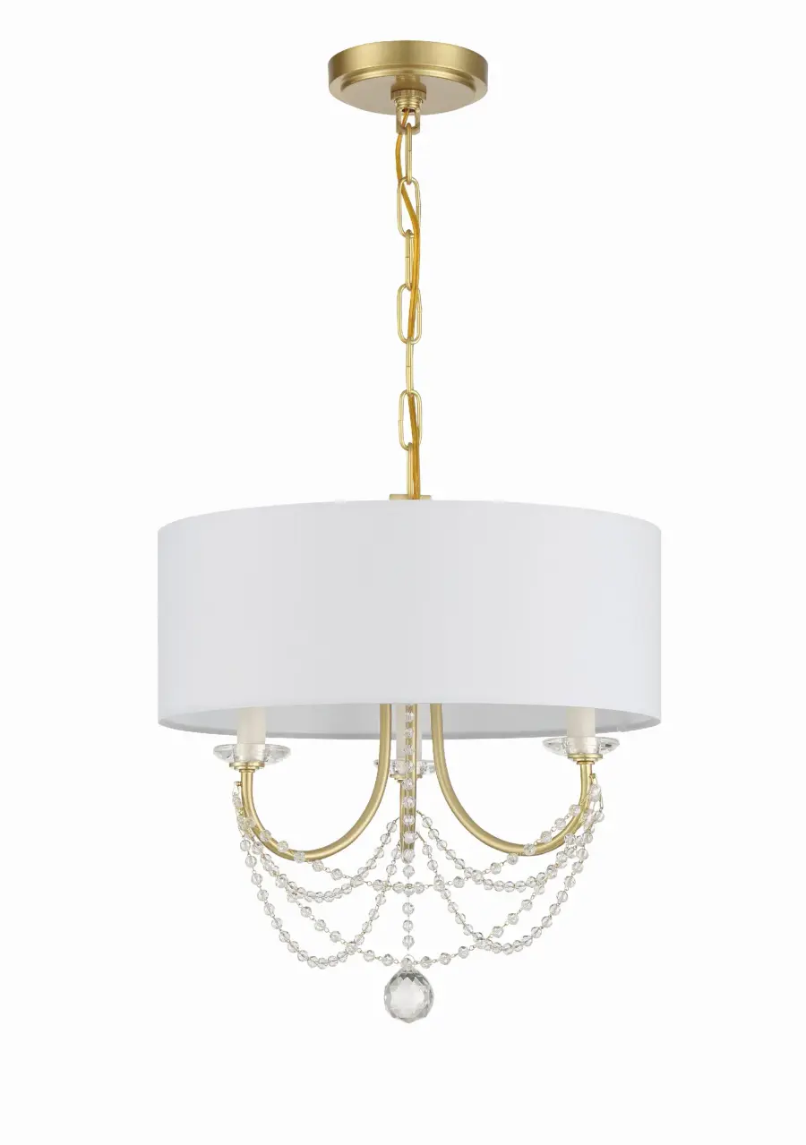 Delilah 15.75" Crystal Chandelier - Image 3
