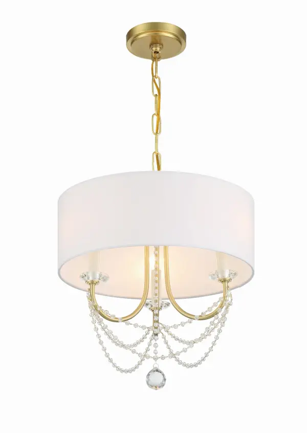 Delilah 15.75" Crystal Chandelier - Image 4