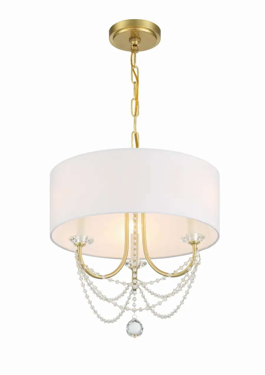 Delilah 15.75" Crystal Chandelier - Image 4