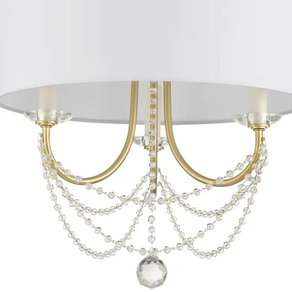 Delilah 15.75" Crystal Chandelier - Image 5