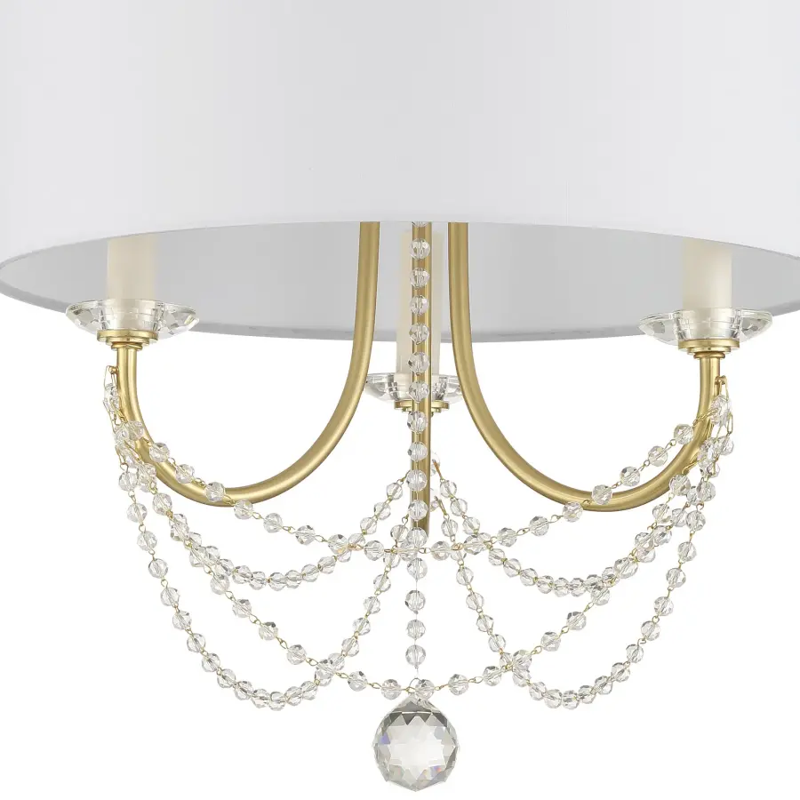 Delilah 15.75" Crystal Chandelier - Image 5