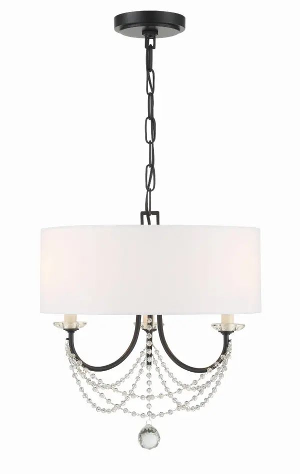 Delilah 15.75" Crystal Chandelier - Image 8
