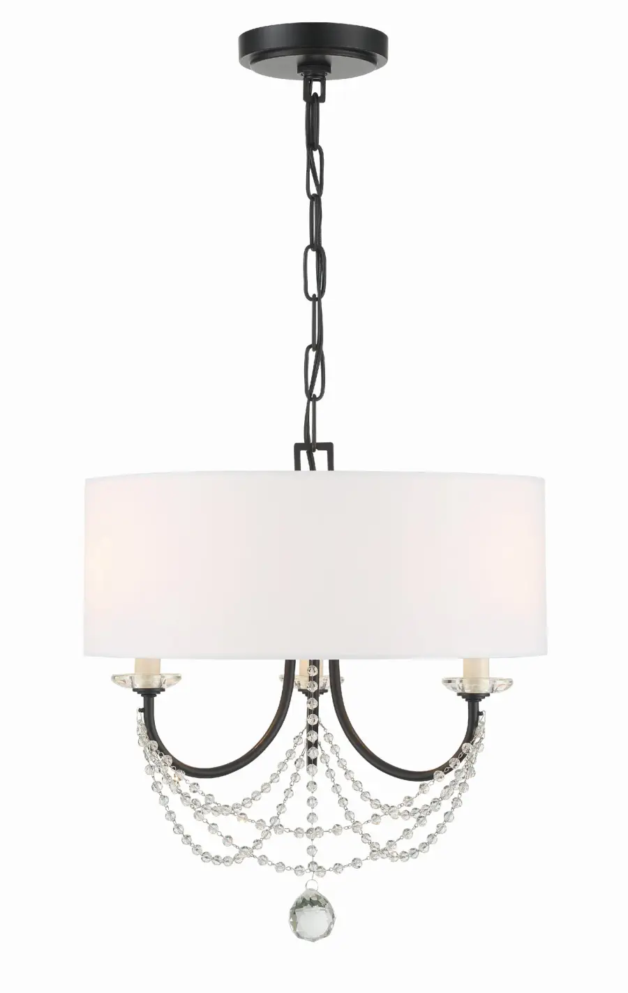 Delilah 15.75" Crystal Chandelier - Image 8