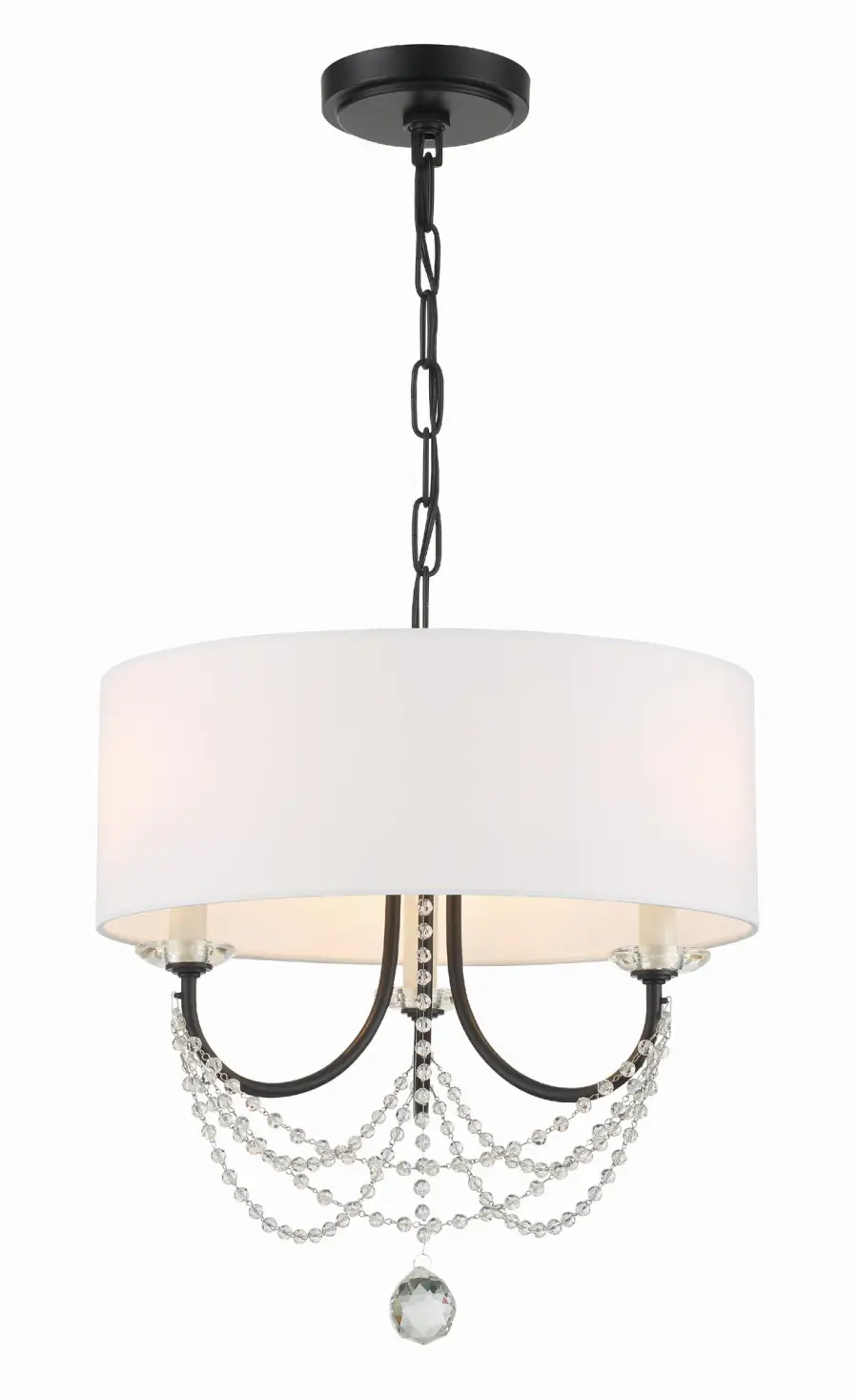 Delilah 15.75" Crystal Chandelier - Image 9