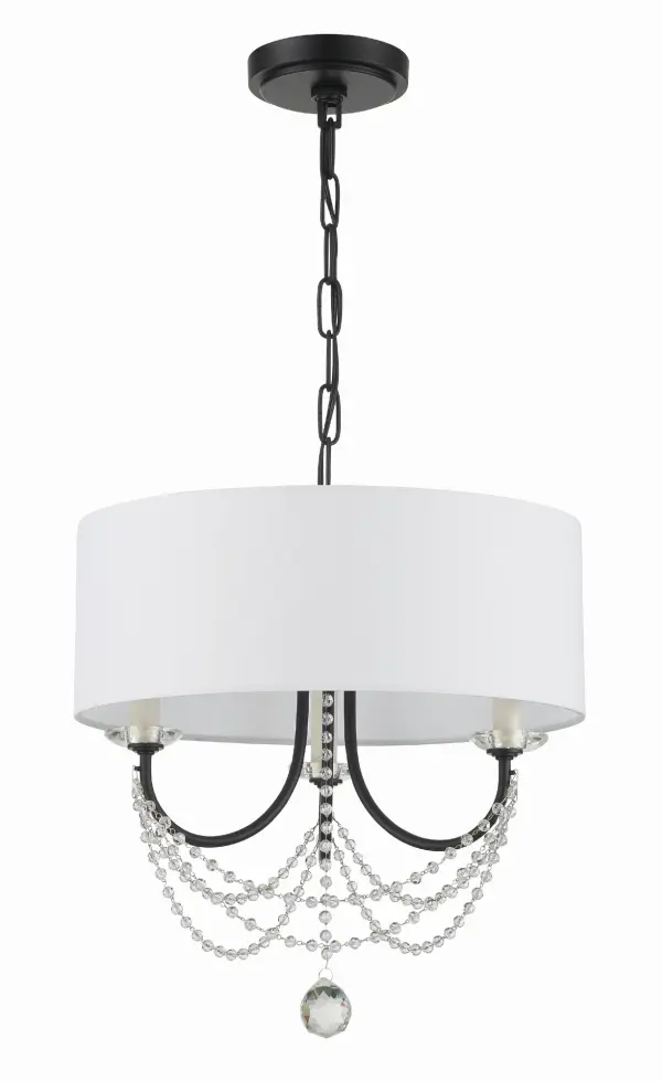 Delilah 15.75" Crystal Chandelier - Image 10
