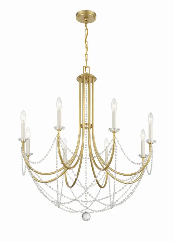 Delilah 31.5" Crystal Chandelier - Image 1