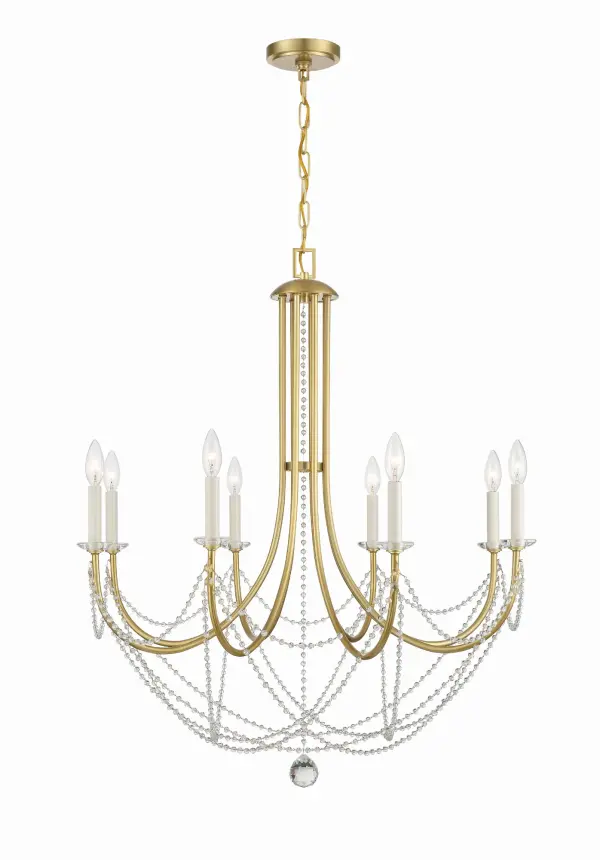 Delilah 31.5" Crystal Chandelier - Image 3
