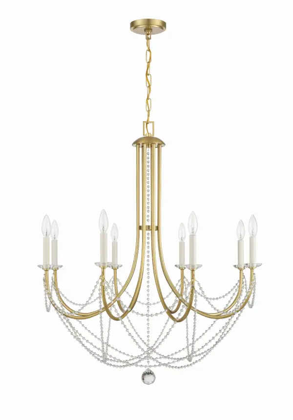 Delilah 31.5" Crystal Chandelier - Image 4