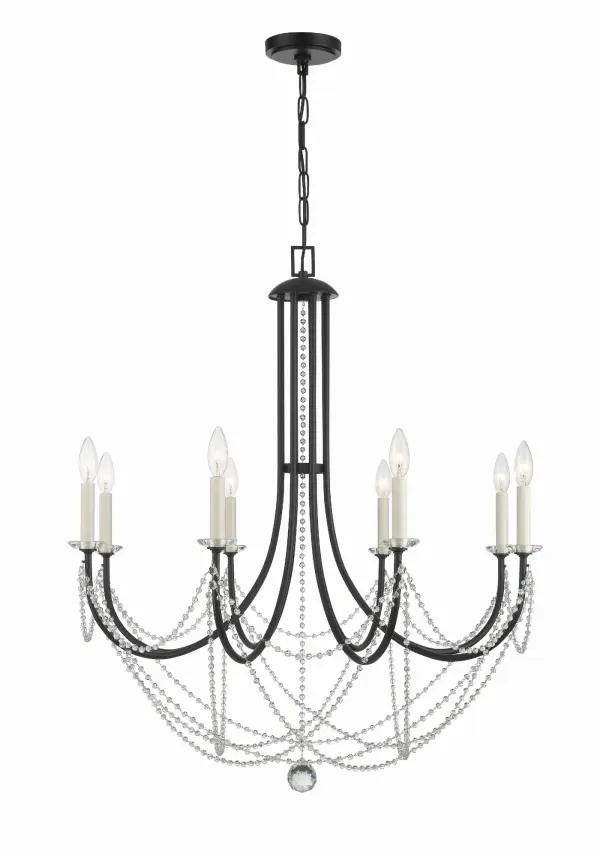 Delilah 31.5" Crystal Chandelier - Image 10