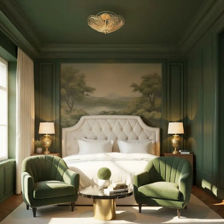 Doral 19" Semi Flush Mount in Renaissance Gold - Image 6