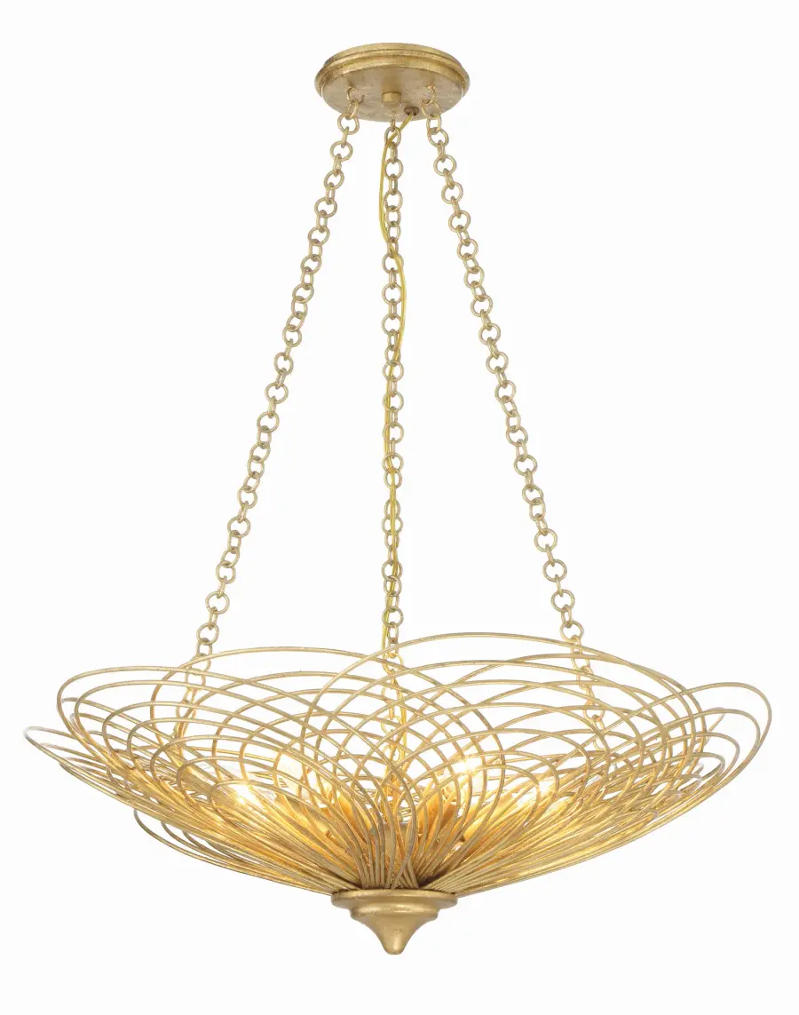 Doral 24" Chandelier in Renaissance Gold - Image 1