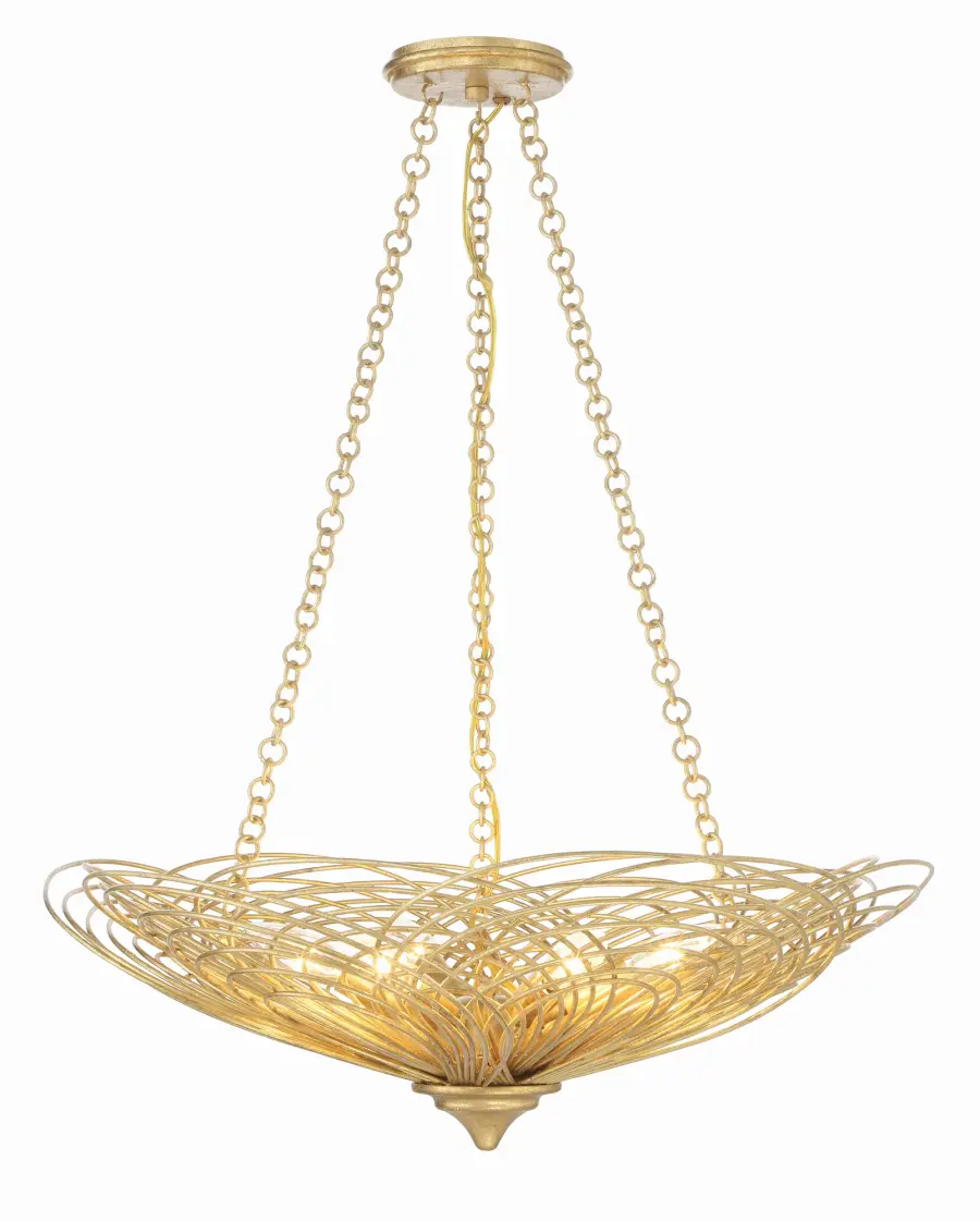 Doral 24" Chandelier in Renaissance Gold - Image 3
