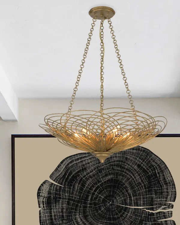 Doral 24" Chandelier in Renaissance Gold - Image 7