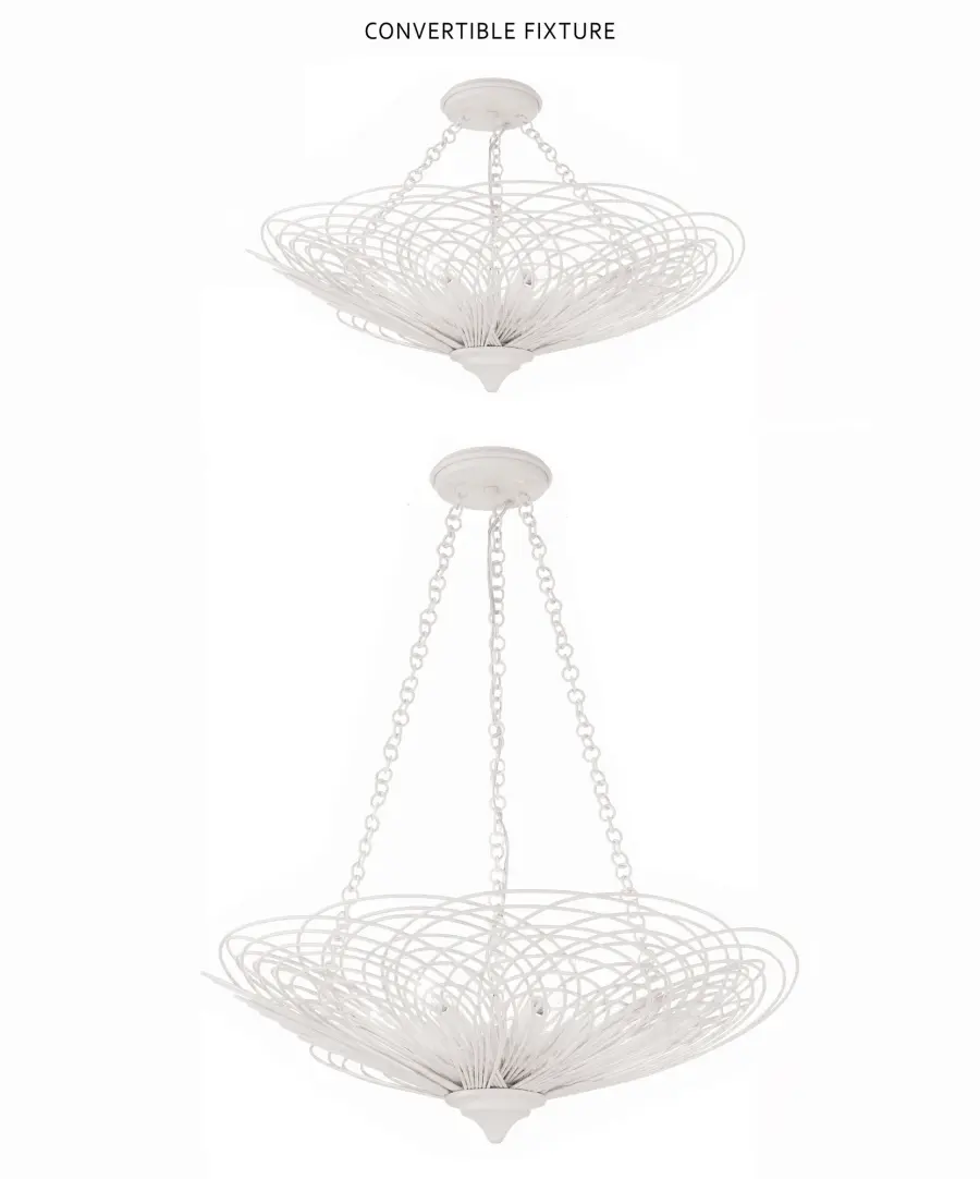 Doral 24" Semi Flush Mount in Renaissance Gold - Image 9