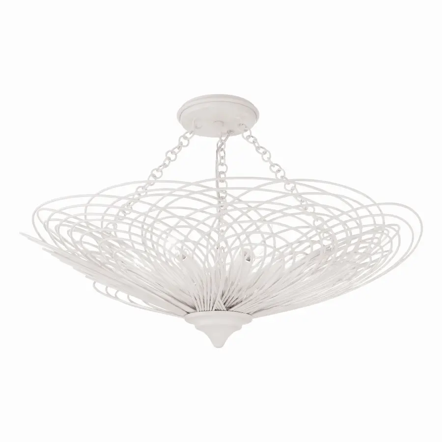 Doral 24" Semi Flush Mount in Renaissance Gold - Image 8