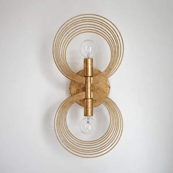 Doral 7.75" Wall Sconce in Renaissance Gold - Image 2