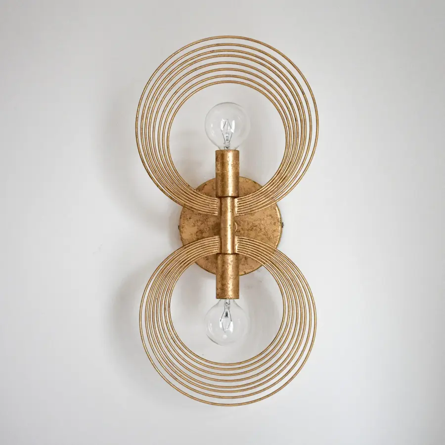 Doral 7.75" Wall Sconce in Renaissance Gold - Image 2