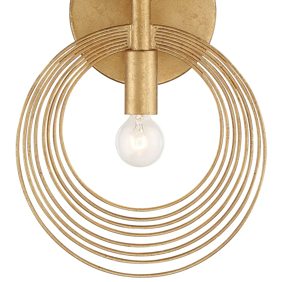 Doral 7.75" Wall Sconce in Renaissance Gold - Image 4
