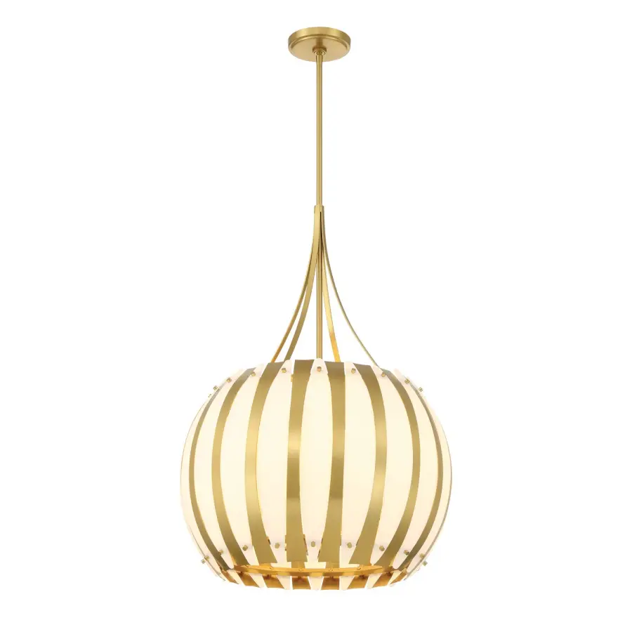 Daria 20.5" Chandelier in Luxe Gold - Image 1