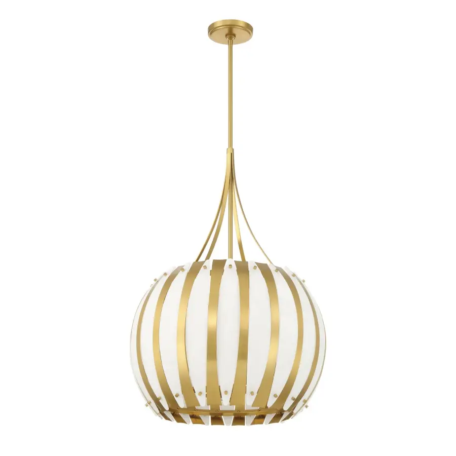 Daria 20.5" Chandelier in Luxe Gold - Image 2