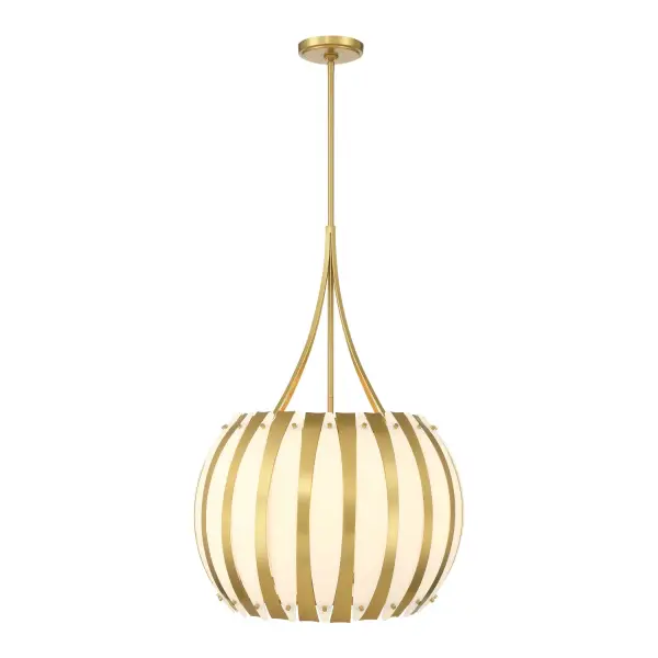 Daria 20.5" Chandelier in Luxe Gold - Image 3