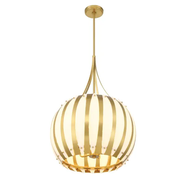 Daria 20.5" Chandelier in Luxe Gold - Image 4