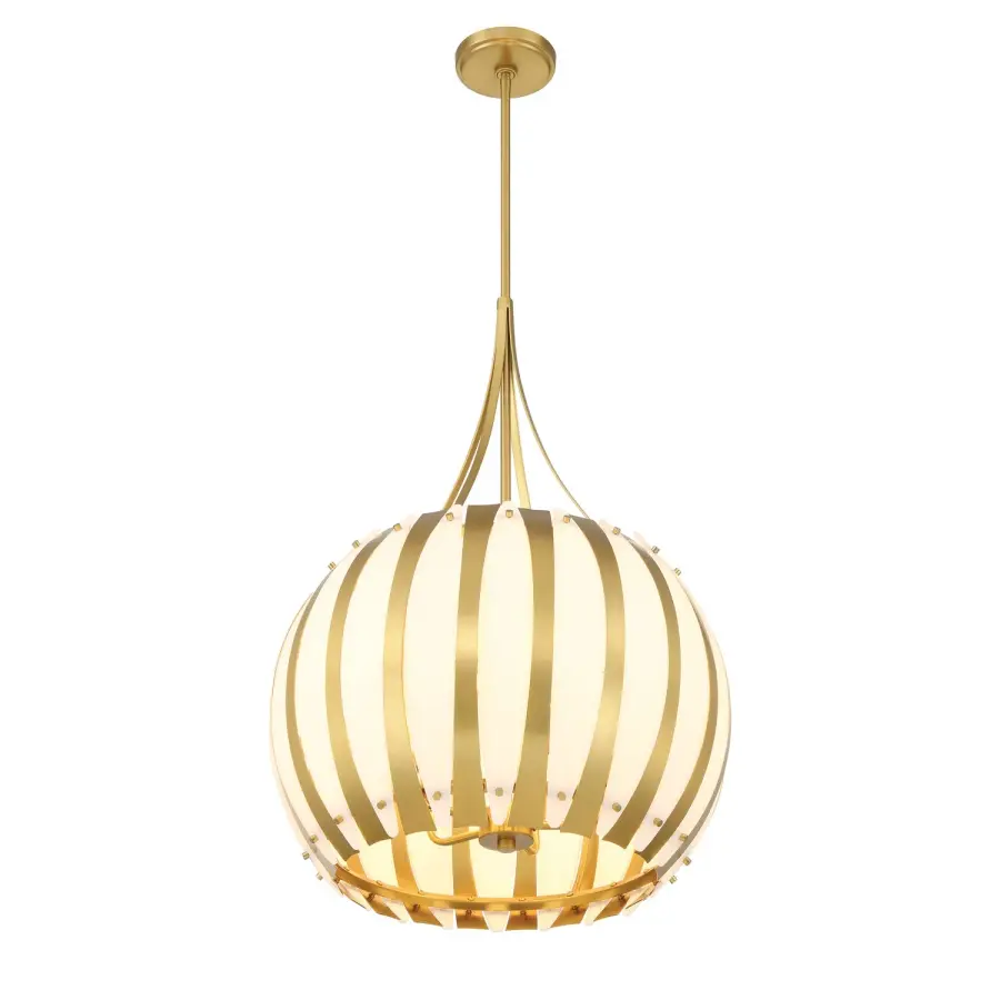 Daria 20.5" Chandelier in Luxe Gold - Image 4
