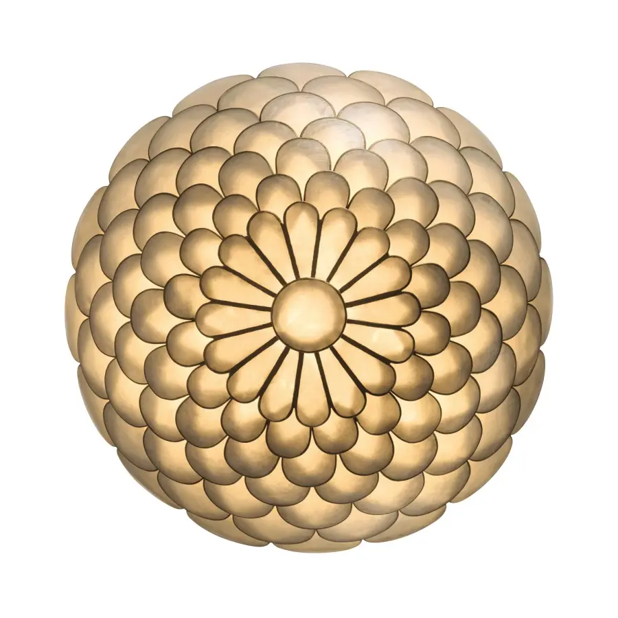 Darby 16" LED Semi Flush Mount in Soft Gold - Image 5