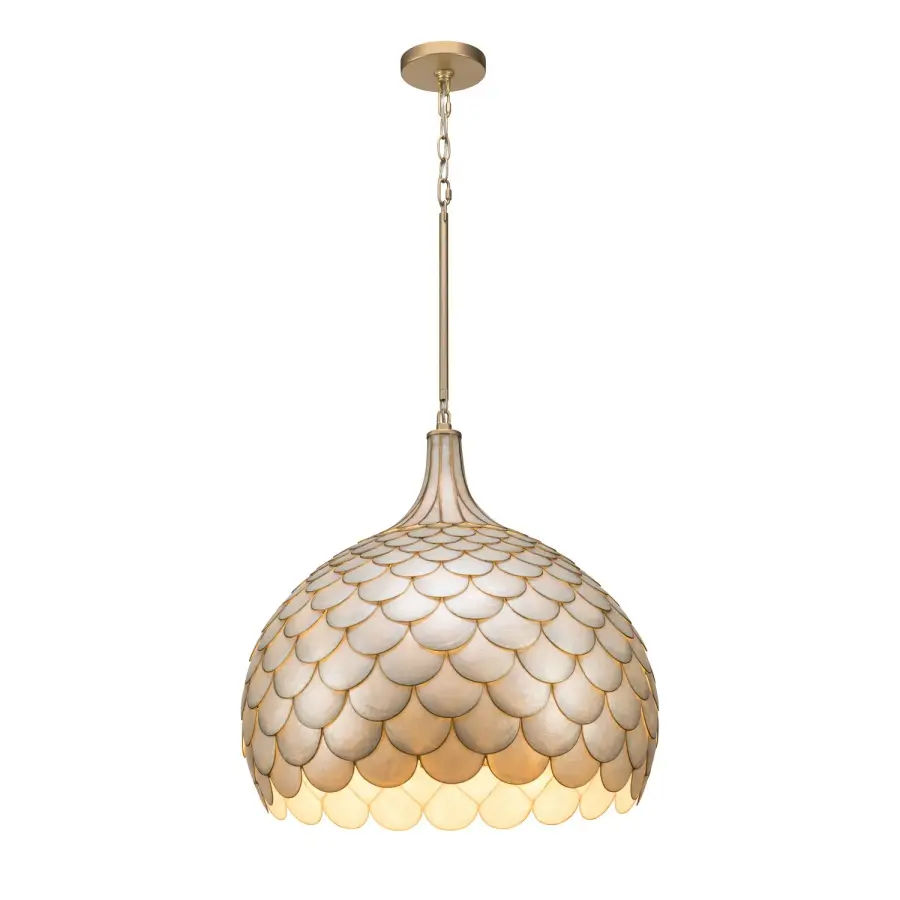 Darby 21" Capiz Shell Pendant - Image 3