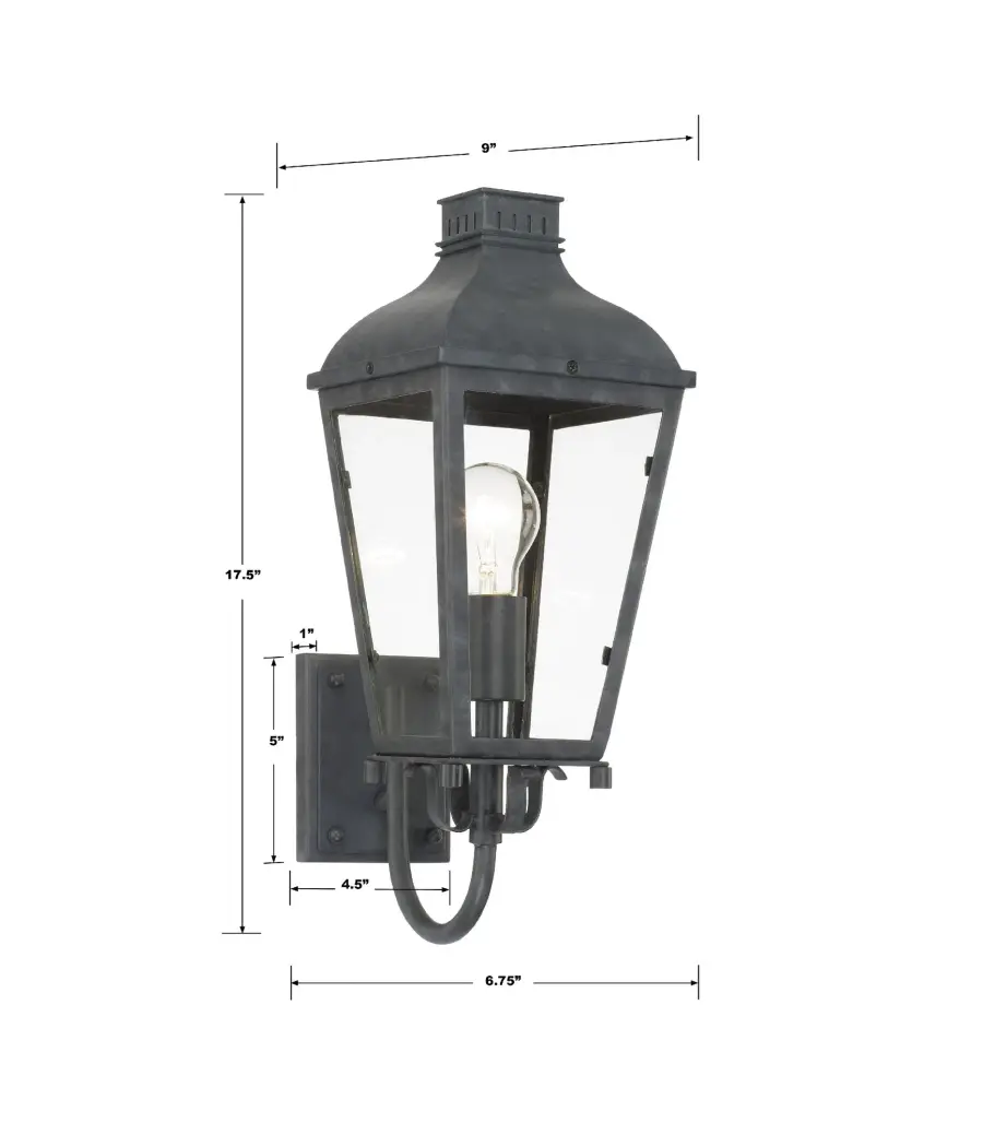 Dumont 6.5" Outdoor Sconce - Image 6