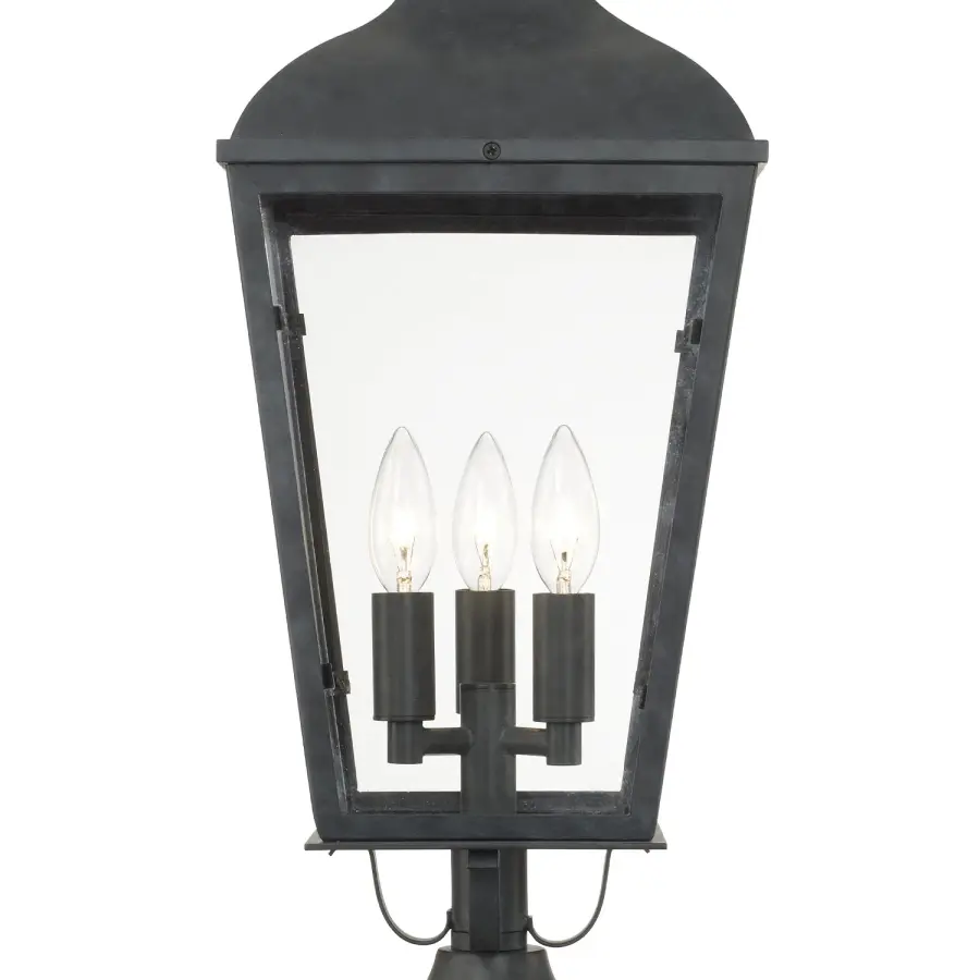 Dumont 9.25" Outdoor Post Light - Image 3