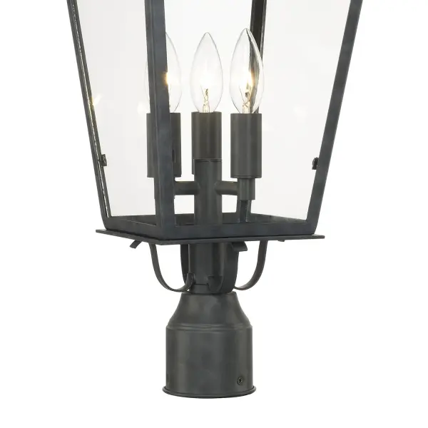 Dumont 9.25" Outdoor Post Light - Image 4