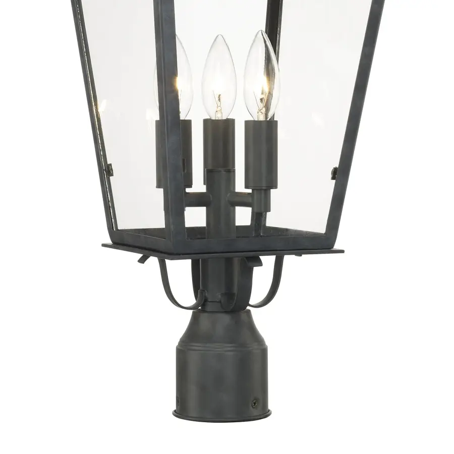 Dumont 9.25" Outdoor Post Light - Image 4