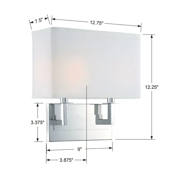 Durham 12.75" Wall Sconce - Image 11