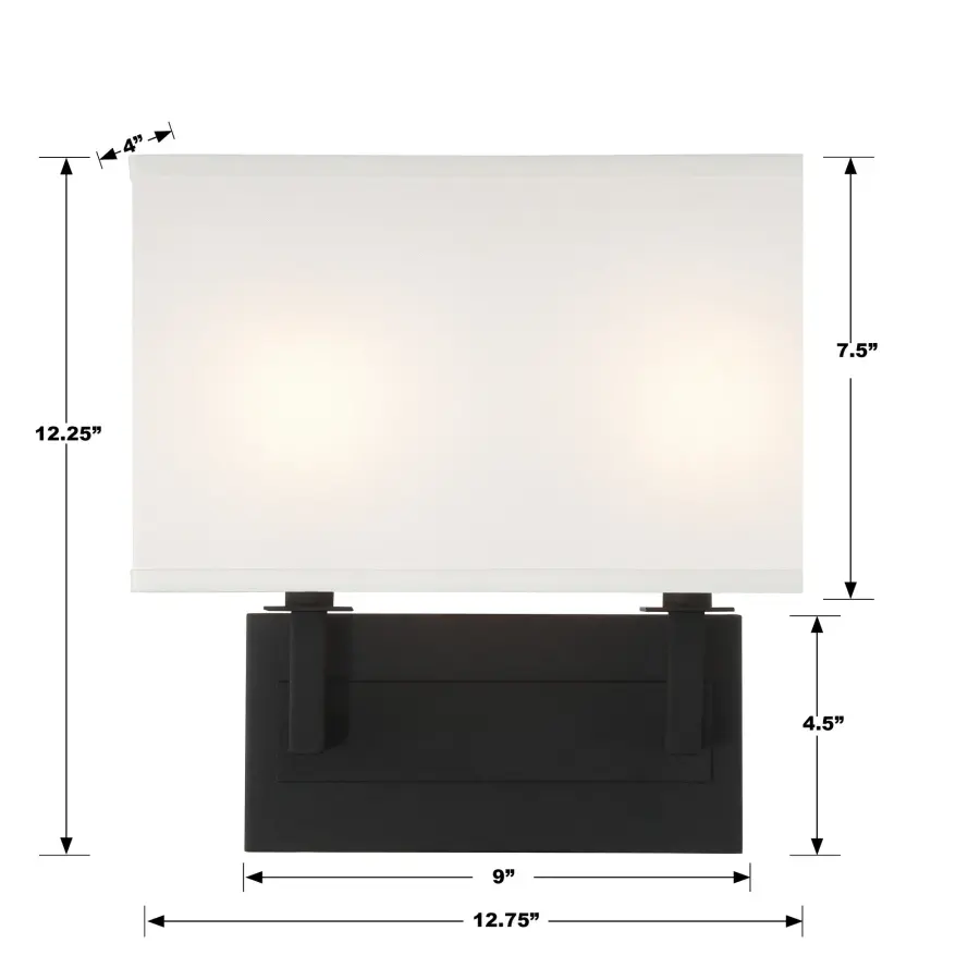 Durham 12.75" Wall Sconce - Image 17