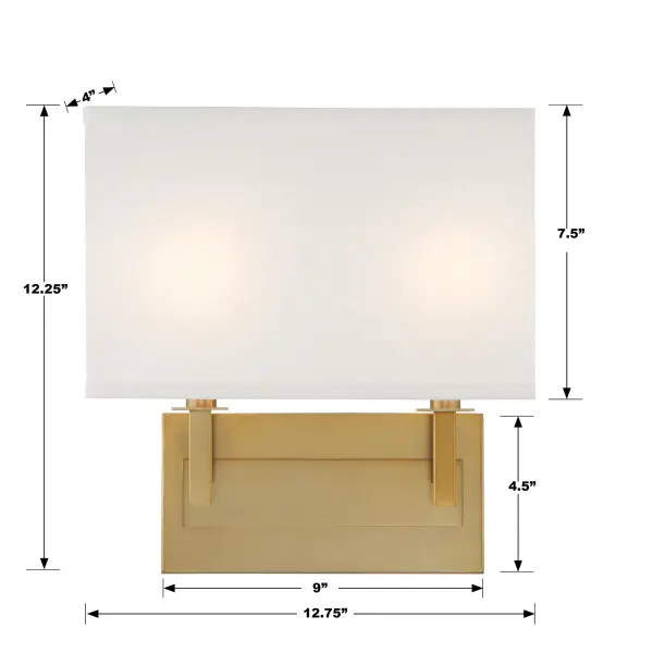 Durham 12.75" Wall Sconce - Image 5