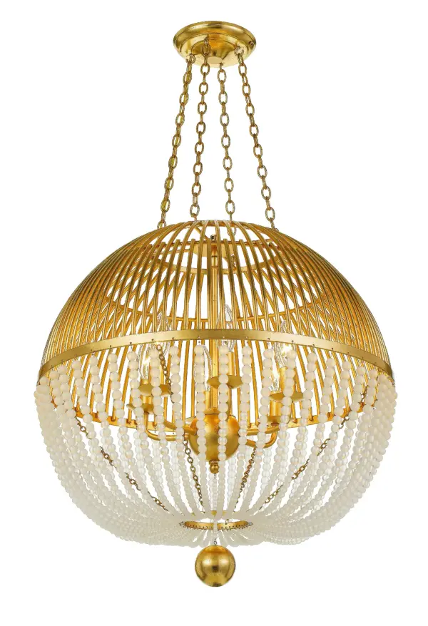 Duval 21" Beaded Pendant - Image 1