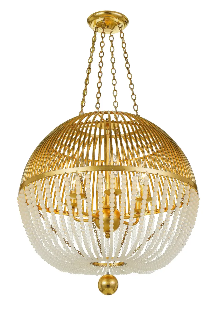 Duval 21" Beaded Pendant - Image 1