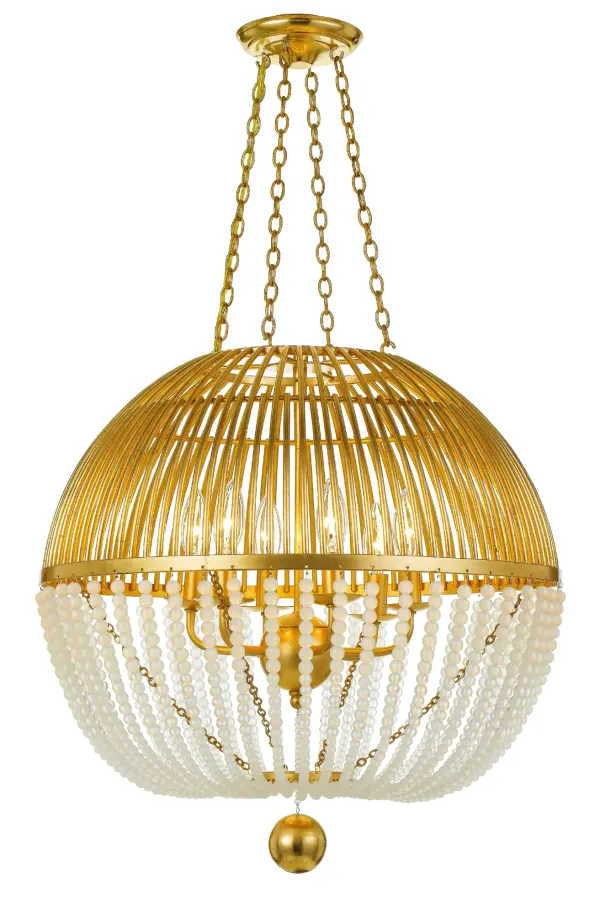 Duval 21" Beaded Pendant - Image 2