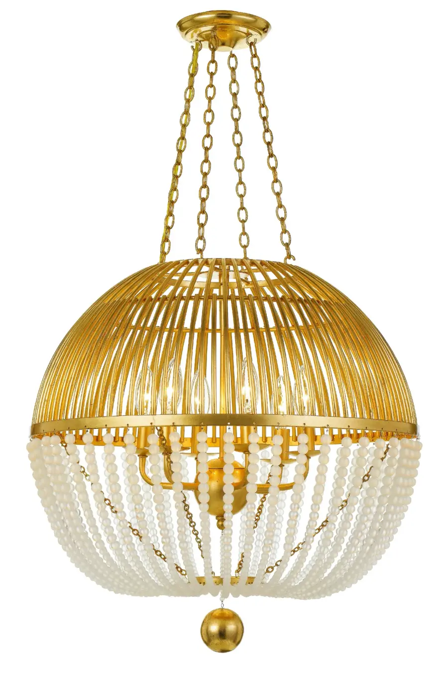 Duval 21" Beaded Pendant - Image 2