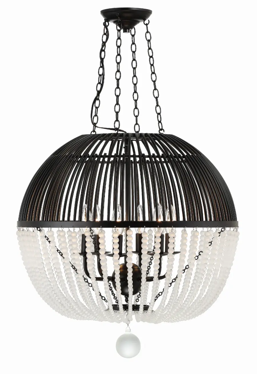 Duval 21" Beaded Pendant - Image 9