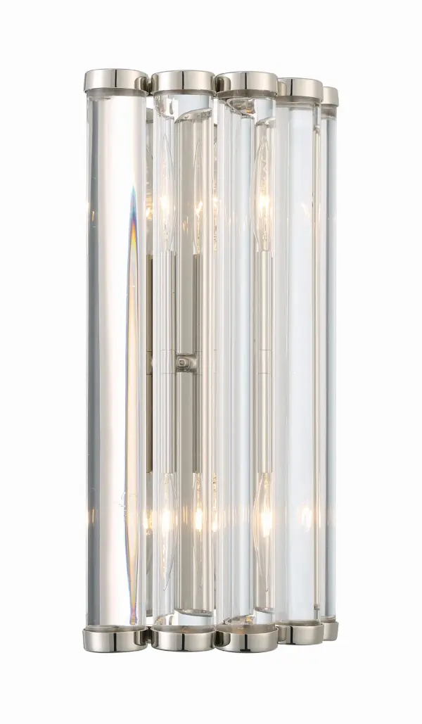 Architectural Modern Sconce with Sculptural Lucite Design - Image 3
