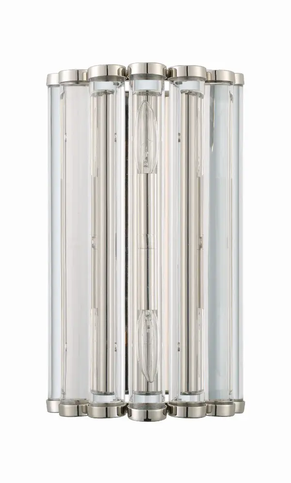 Architectural Modern Sconce with Sculptural Lucite Design - Image 4