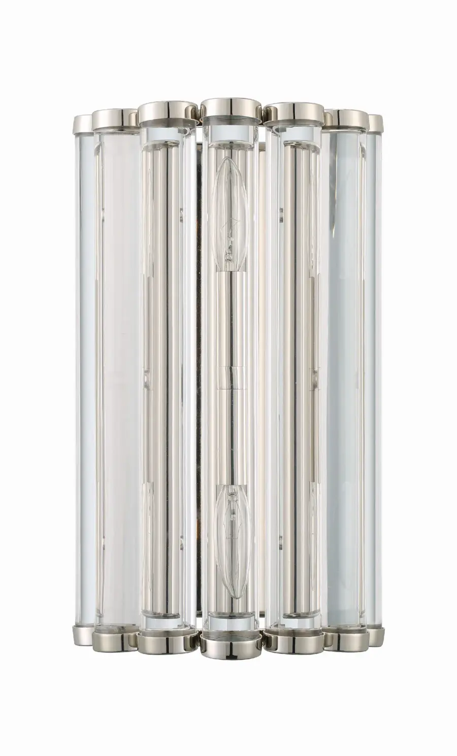 Architectural Modern Sconce with Sculptural Lucite Design - Image 4