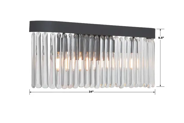 Emory 24" Art Deco Bathroom Vanity Light - Image 14