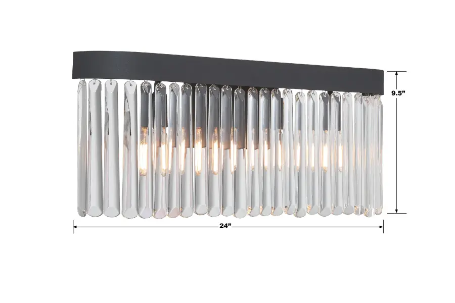 Emory 24" Art Deco Bathroom Vanity Light - Image 14