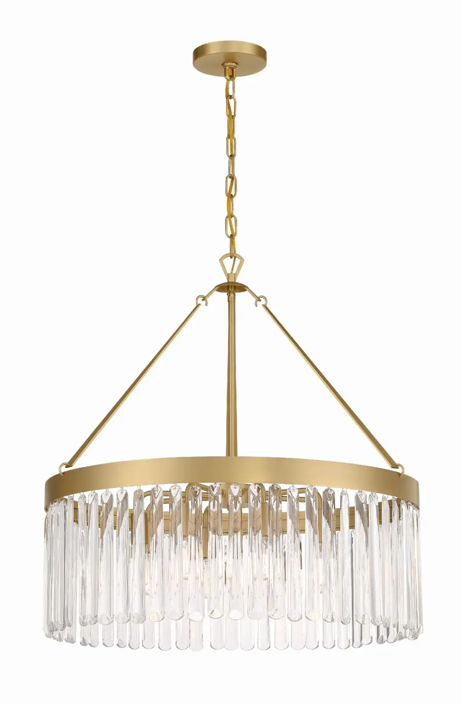 Emory 24" Art Deco Chandelier - Image 1